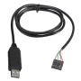 6Pin FTDI FT232RL USB بۆ مۆدیولی گونجێنەری زنجیرەیی USB بۆ کێبلی تی تی ئێڵ RS232