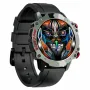 Montre connectée LOKMAT ZEUS 3 PRO, écran HD de 1,39 pouce, Bluetooth, notification d'appel, fréquence cardiaque, oxygène dans le sang, pression artérielle, sports de plein air, étanche à 50 m