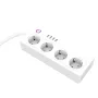 XS-A26 16A Smart WiFi Power Strip with 4 EU Outlets Plug and 4 USB Charging Port Timing Function App Voice Control Work with Alexa Google Home Assistant