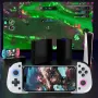 X5mini Wireless Stretchable Gamepad with Semi-conductor Cooling Fan bluetooth-compatible Hall Joystick and Trigger Game Controller Six-axis Gyro for Android/iOS/PC/Steam/Tablet