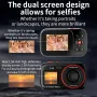 Cámara digital de 72 MP para fotografía y vídeo, pantalla HD dual, zoom 16x, cámaras portátiles, regalos para niñas, niños y niños