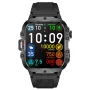 QX11 1.96inch HD Screen bluetooth Call Heart Rate Blood Pressure Blood Oxygen Monitor Sleep Monitoring Breathing Exercise Female Menstrual Cycle 100+ Sport Modes Music Playback 3ATM Waterproof Smart Watch