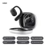 HAKII CPODS OWS Earbuds Wireless bluetooth 5.4 Earphone 16mm Diaphragm Moving Coil Deep Bass Dual Mic Call Noise Cancelling 20H Playback Open-ear Sports Earhooks Headphones