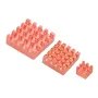 OrangePi 5 Pro Heat Sink Pure Copper Heatsink Passive Cooling Pad Heat Dissipation Radiator for OrangePi 5 Pro Motherboard