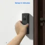 Hiseeu DB2 1080P 2MP WiFi Doorbell Camera IR Night Vision Smart PIR Motion Recognition Two-way Audio IP65 Waterproof 2.4G Wireless Home Ring Video Door Bell