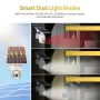 [US Direct] ESCAM QF280 1080P Solar Powered WiFi PTZ Security Camera Night Vision Two-way Audio IP66 Waterproof CCTV Home Surveillcance Cameras