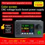 WUZHI SK150C CNC DC напряжение понижающе-повышающий источник питания 150 Вт 40 В выход 8 А регулируемый цветной экран постоянный ток напряжение зарядный модуль