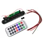 Kit di altoparlanti Bluetooth fai da te con radio FM 87,5-108 MHz, kit di saldatura fai da te, assemblaggio elettronico, supporto per scheda TF, disco U, AUX