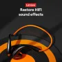 Lenovo X7 bluetooth 5.3 Alat dengar Fon Telinga Sukan HiFi 360¡ã Bunyi Surround Fleksibel IP68 Cangkuk Telinga Kalis Air Fon Telinga dengan Mi