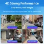 10K UHD WiFi 6 PTZ Kamera 20MP Wayarles Luaran 10X Zum Empat Skrin Empat Kanta Penjejakan Automatik Interkom Dua hala Kamera CCTV Keselamatan Kalis Air