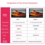 Tela sensível ao toque de 10,1 polegadas para Raspberry Pi IPS, interface multimídia HD capacitiva, 1024x600, 1280x800, alto-falantes duplos de alta resolução, luz de fundo ajustável