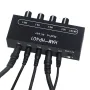 HAM-HP401 DC 5V-12V Stereo Audio Mixer 4 Input 1 Output Individual Volume Control Headphone Amplifier 3.5mm Jack DIY Sound Mixing