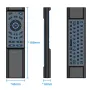 M3 66-keys Wireless bluetooth Remote Control Intelligent Luminous Voice Remote Control 6-Axis Gryo Air Mouse