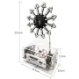 DIY LED Ferris Wheel Kit Audio-Controlled Spectrum 5V 1A Animation Modes 6 Spectrum Modes Electronics Educational Kit