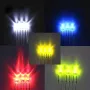 1000PCS 5 Colors 5mm LED Lamp Bead Bubble LED F5 Red Green Yellow Blue White Straight Into The Whole Pack F5 LED