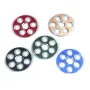 Mini Aluminum Alloy Empty Tape Reel 6 Hole Empty Takeup Reel Audio Tape Empty Nab Hub For Nagra SN SNST Series Recorders Accessories