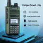 BaoFeng UV-13 PRO V2 Güçlü Çift Bantlı Telsiz Tip-C Şarj Cihazı 16KM Uzun Menzilli UV13 Pro Alıcı-Verici Amatör İki Yönlü Radyo