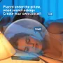Under Pillow bluetooth Speaker Pocket Bone Conduction Sound Box HiFi Stereo LED Digital Display Support TF Card Playback White Noise Sleep-improval Wireless Soundbar