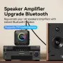 в 1 цифровой дисплей Bluetooth 5.4 аудио передатчик приемник FM модулятор передатчик 3.5MM AUX RCA USB Type-C многоточечный интерфейс RGB подсветка без драйверов для телефона планшета телевизора динамик