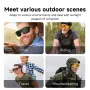 Senbono G02 bluetooth-compatible 5.3 Smart Glasses Listening Music Phone Calling Camera Function IP65 UV-resistant Sports Glasses