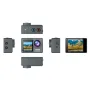 1080P Action Camera with 2.0inch Display Dual Colorful Screen 140° Wide Angle IP68 30m Waterproof Sport Camera with Wifi Connection Helmet Video Cam