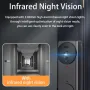 M17S Video Doorbell 4.3\ Screen Infrared Night Vision Two-Way Audio 256GB Support Wireless Home Security Camera