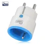 Coolcam Z-Wave Smart Socket EU/RU Plug 13A Outlet Smart Home Automation Alarm System Remote APP Control On/Off Power Monitoring Socket Work with Gateway