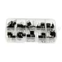 50PCS TO-220 Series Transistor Assortment Kit 10 Values High Power Three-terminal Regulated Triode LM317T L7805 L7806 L7808 L7809 L7810 L7812 L7815 L7818 L7824