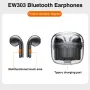 Fone de ouvido esportivo semi-intra-auricular Lenovo Lecoo EW303 TWS Bluetooth 5.3 com controle por toque e microfone