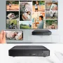 Lettore DVD domestico M218 Lettore CD/DVD/VCD/SVCD ad alta definizione 1080P con telecomando Uscita AV HD USB per altoparlanti monitor PC