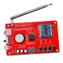 HU-017E DIY Radio Kit with RDA5807 Noise Cancelling Radio Module 87-108MHz FM Receiver Circuit Board Electronics Components Soldering Practice Parts