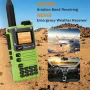 Quansheng UV-K6 Walkie Talkie 5W Green Air Band FM 50-600MHz VHF/UHF Wireless Frequency Two Way Radio