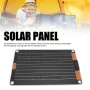 10W/15W Solar Panel Super Thin Waterproof Fast Charging for Outdoor Cell Phones and Electronic Devices High Efficiency Monocrystalline Silicon