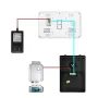 7\ TFT Color LCD Display Video Door Phone Intercom Doorbell System Kit IR Night Vision Rainproof Security Camera For Home EU Plug