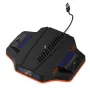DOBE PS5 Slim Game Console Cooling Base with RGB Colorful Ambient Light Game Controller Charging Station TP5-3583
