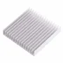 Aluminum Heatsink 100*100*18mm MOS Tube Heat Sinks Radiator for IC Module PC Computer LED PCB Semiconductor Devices with 16 Pcs Fins