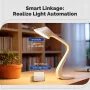 MoesHouse Tuya ZigBee3.0 Smart Temperautre Humidity Sensor Illumination Value Detector Smart Life App Remote Monitor Battery USB Dual Powered