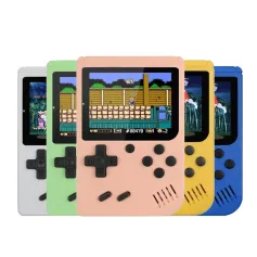 800 játék Retro kézi játékkonzol 8 bites 3,0 hüvelykes színes LCD gyerek hordozható mini videojáték-lejátszó