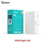 SONOFF Pow Origin 16A Wifi Smart Power Meter Switch Overload Protector Relay Device Energy Monitoring eWeLink Alexa Google Home POWR316