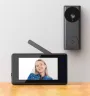 M17A Visual Doorbell 2.4G Wireless 4.3 Inch IPS Screen 640x480 Resolution 1500mAh Battery Long Range Easy Installation