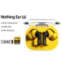 Nothing Ear(a) Earbud Nirkabel ANC Bluetooth Earphone -45dB Peredam Kebisingan Aktif Driver Dinamis 11mm Algoritma Peningkatan Bass Audio LDAC Resolusi Tinggi Pemutaran 42 Jam Headphone Olahraga In-ear Tahan Air IP54