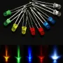 Geekcreit® 375pcs 3MM 5MM LED Light Emitting Diode Beads Resistance Lights Kits Bulb Lamp