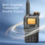 Quansheng UV-K58 5W Walkie Talkie Air Band Rádio UHF VHF DTMF FM Scrambler NOAA Tipo-C Carregamento Frequência Sem Fio Rádio Portátil Bidirecional