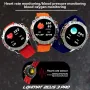 Montre connectée LOKMAT ZEUS 3 PRO, écran HD de 1,39 pouce, Bluetooth, notification d'appel, fréquence cardiaque, oxygène dans le sang, pression artérielle, sports de plein air, étanche à 50 m