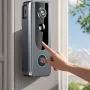 M20 1080P Tuya WiFi Video Doorbell 155° Wide Viewing Intelligent Night Vision 2-way Audio IP65 Waterproof APP Remote Monitoring HD Visual Door Bell Supports PIR 4000mAh Battery