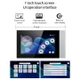 Kit videocitofono IP analogico a 2 fili Tuya TD-D2ICR36W 1080P, touch screen a colori da 7 pollici, campanello Wi-Fi wireless, sistema di controllo accessi RFID, spina UE