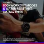 Zeblaze Vibe 7 Pro 1.43 inch AMOLED Display HiFi Phone Calls Military Grade Toughness Smart Watch 400mAh SpO2 Blood Oxygen Heart Rate
