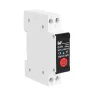 Interruttore automatico intelligente Tuya WiFi 1P 63A, monitoraggio dell'elettricità per la casa intelligente, controllo remoto tramite APP wireless, interruttore WiFi, funziona con Alexa, Google Assistant, Tmall Genie