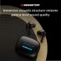 Monster XKT26 TWS Trådlösa Hörlurar Bluetooth V5.4 Hörlurar HIFI Ljudkvalitet Bärbara Sporthörlurar med Mikrofon