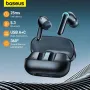 Fones de ouvido Baseus AeQur TWS Bluetooth V5.3 25 ms de baixa latência A+C com conexão dupla, áudio espacial 3D e som 360º